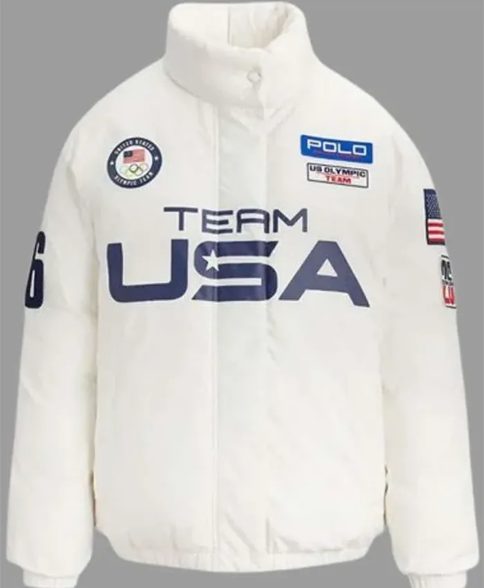 Team USA Olympic 2026 Down Puffer Jacket