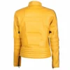 The Bride Kill Bill The Whole Bloody Affair Uma Thurman Yellow Leather Jacket