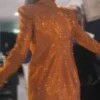 The Eras Tour- the End of an Era Docuseries 2025 Taylor Swift Orange Sequin Blazer