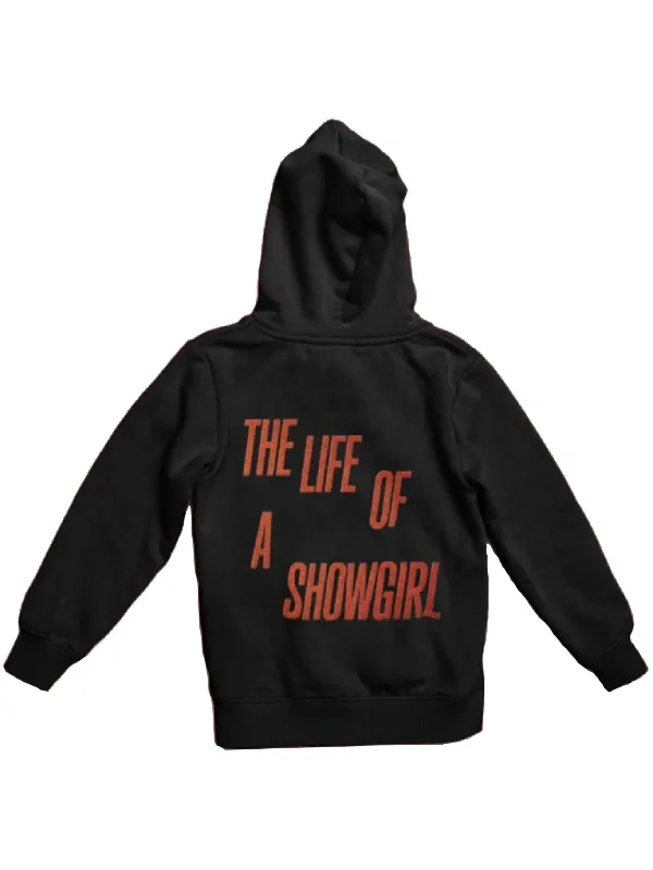 The Fate of Ophelia Heart Taylor Swift Black Hoodie