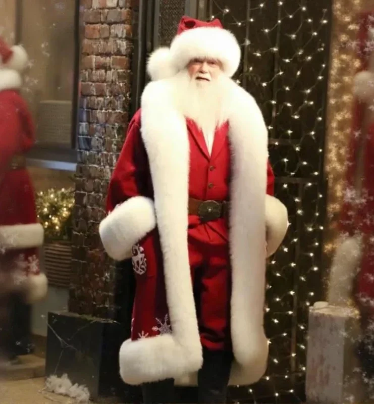 The Man With The Bag 2025 Santa Coat