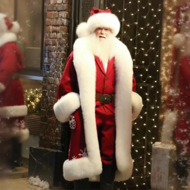 The Man With The Bag 2025 Santa Coat