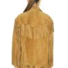 The Real Housewives of Beverly Hills Season 15 TV Series Rachel Zoe Fringe Brown Jacket