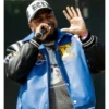 The Rolling Loud Festival Rapper Derrick Milano Varsity Leather Jacket
