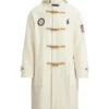 The Today Show Craig Melvin Team USA Men’s Opening Ceremony Whtie Toggle Coat