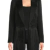 The Voice Reba McEntire Black Blazer