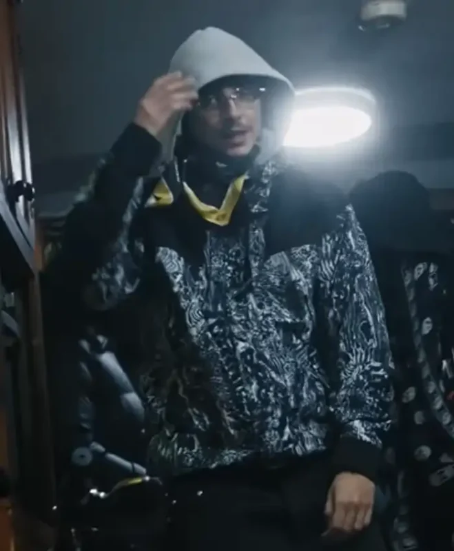 Timothée Chalamet 4 Raws Remix Jacket