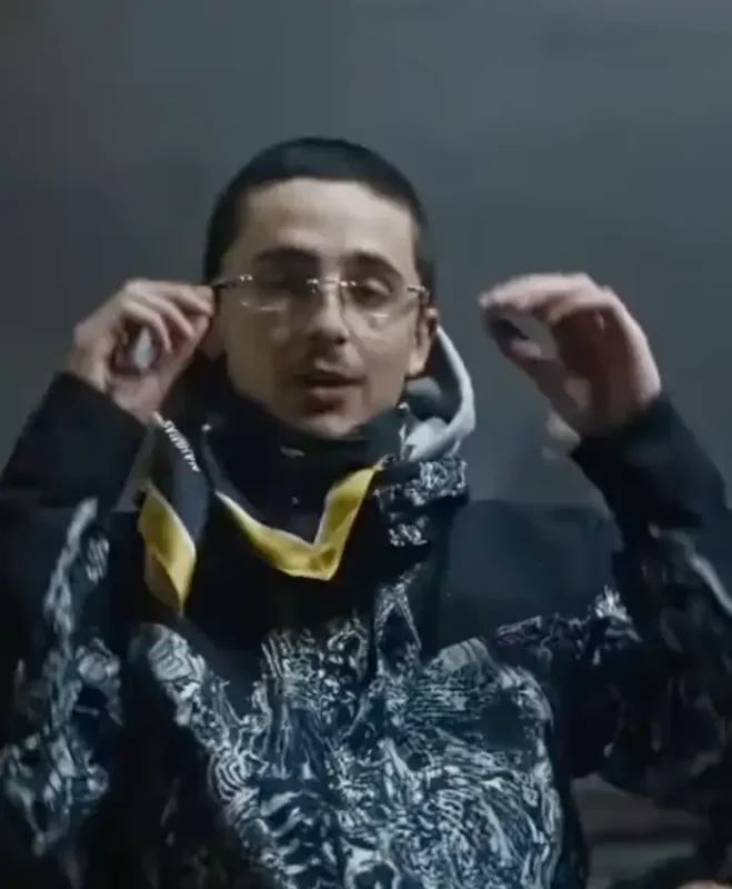 Timothée Chalamet 4 Raws Remix Song Jacket