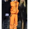 Timothée Chalamet A24s 2025 Special Screening Marty Mauser Orange Tracksuit