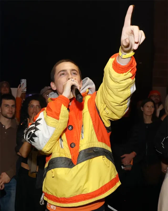 Timothée Chalamet Marty Supreme Invitational Jacket