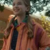 Tinsley Price Stranger Things S05 Orange Jacket For Sale