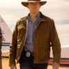 Todd Lasance NCIS Sydney S03 Brown Cotton Jacket For Sale