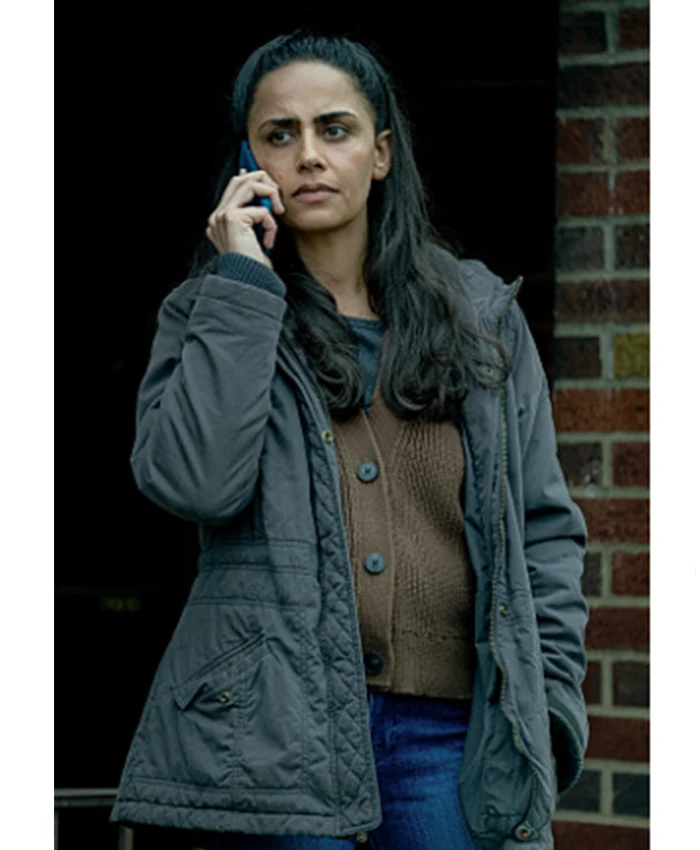 Tracy Mayor of Kingstown S04 Grey Jacket