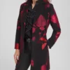 Tracy Quartermaine General Hospital Black Floral Coat For Sale