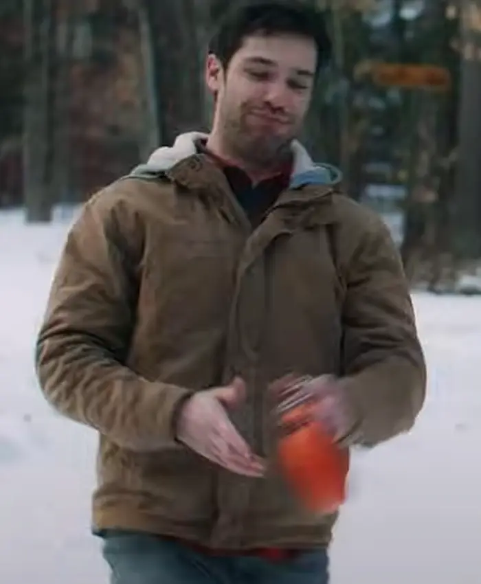 Travis Laughlin The Christmas Ticket Brown Jacket For Sale