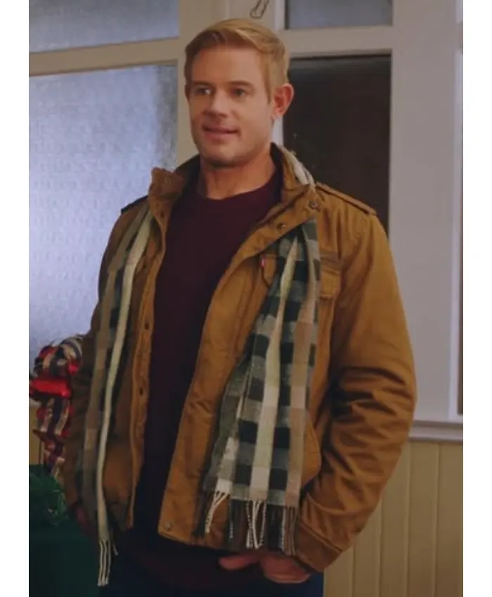 Trevor Donovan Christmas at the Inn Brown Jacket
