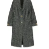 Tricia Lee Owning Manhattan S02 Herringbone Coat For Sale