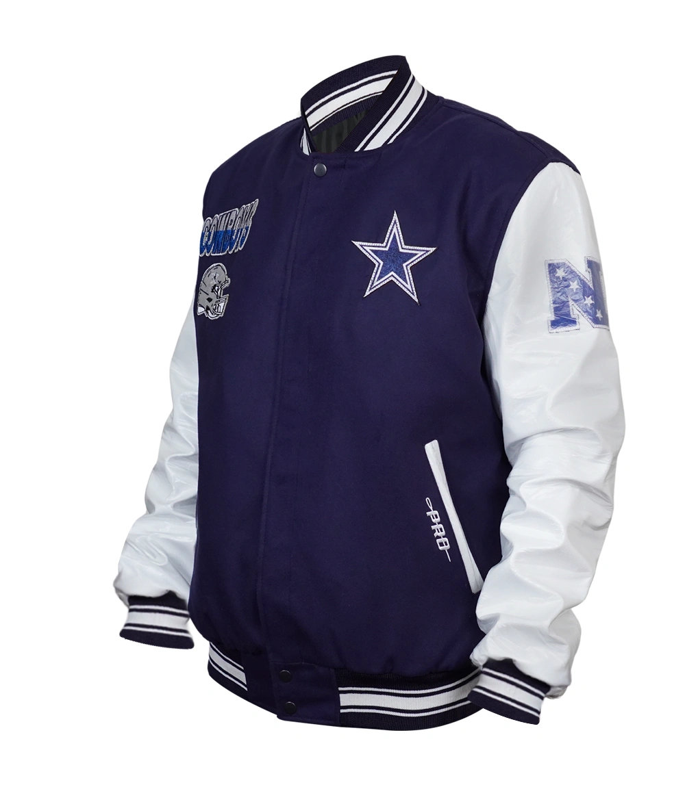 Turn It Up Dallas Cowboys Classic Varsity Jacket
