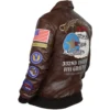 Tuskegee Airmen Leather Bomber Jacket For Men and Women