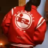 Tyler the Creator Marty Supreme Red Varsity Jacket