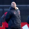 UEFA Champions League 2025 Dutch Manager Arne Slot lack Puffer Hooded Jacket
