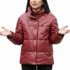 Vicky Nguyen The Today Show Maroon Puffer Jacket For Sale
