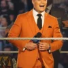 WWE SmackDown 2025 Cody Rhodes Orange Blazer