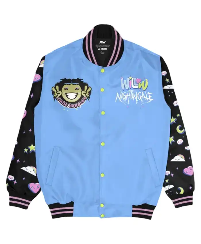 Willow Nightingale Two Tone Varsity Jacket