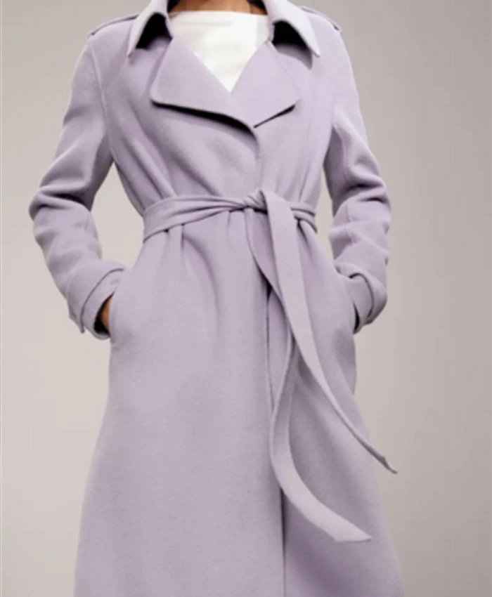 Willow Tait General Hospital Wool Belted Coat For Sale