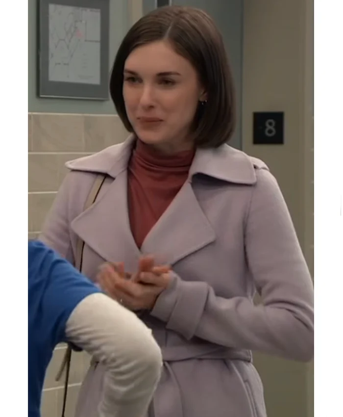 Willow Tait General Hospital Wool Belted Coat