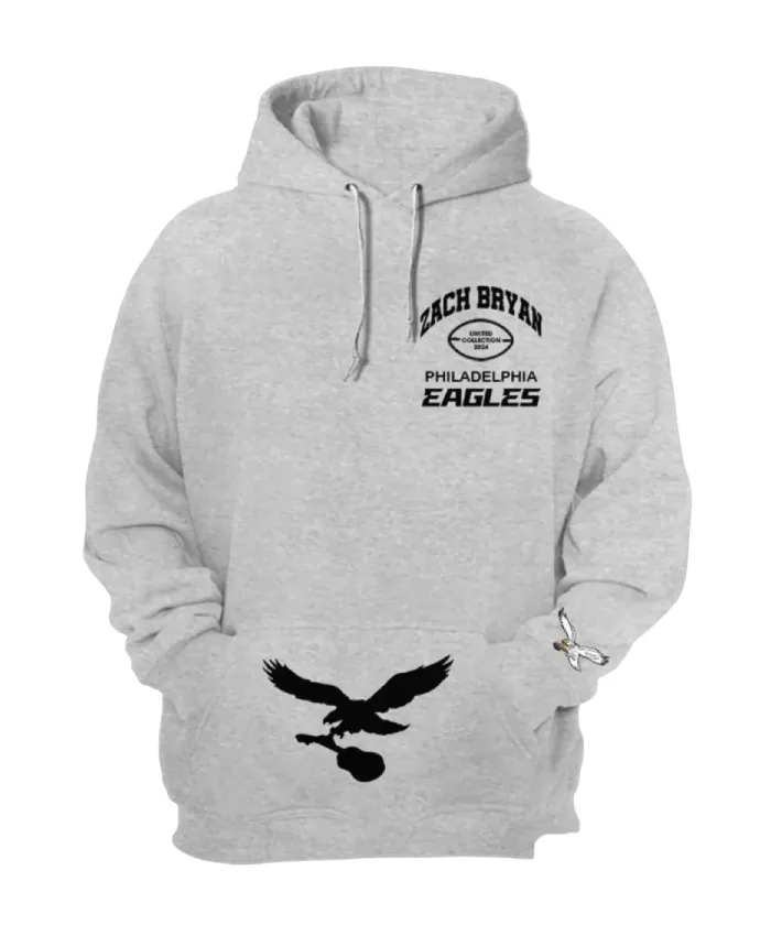 Zach Bryan Eagles Pullover Hoodie