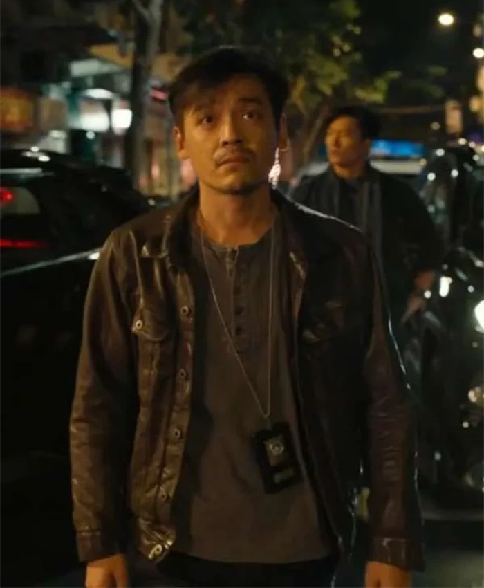 Ziyi Wang The Shadow’s Edge Black Leather Jacket For Sale