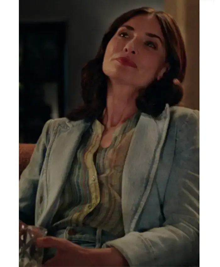 Zosia Pluribus S01 Blue Denim Blazer