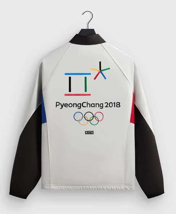 2026 Kith for Olympics Heritage Marks Eugene Track Jacket Multicolor