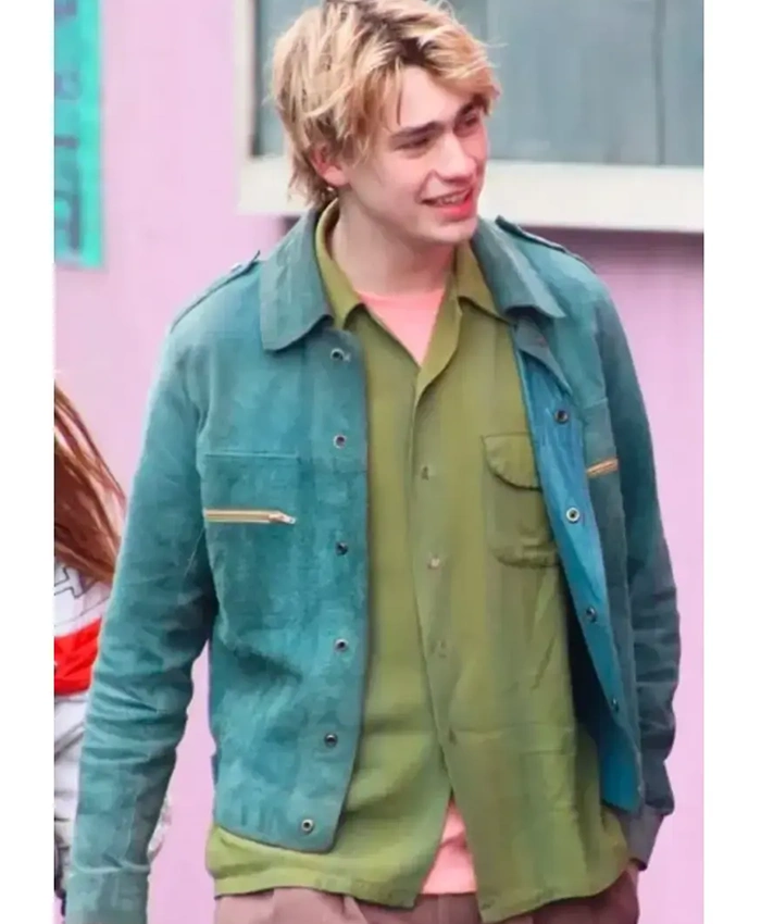 4 Kids Walk Into A Bank Spike Fearn Blue Jacket