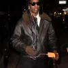 A$AP Rocky NYC 2026 Shearling Aviator Jacket For Sale