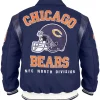 AFC Chicago Bears Varsity Bomber Jacket For Men and Women- Shop Now