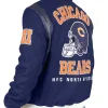 AFC Chicago Bears Varsity Bomber Jacket For Women