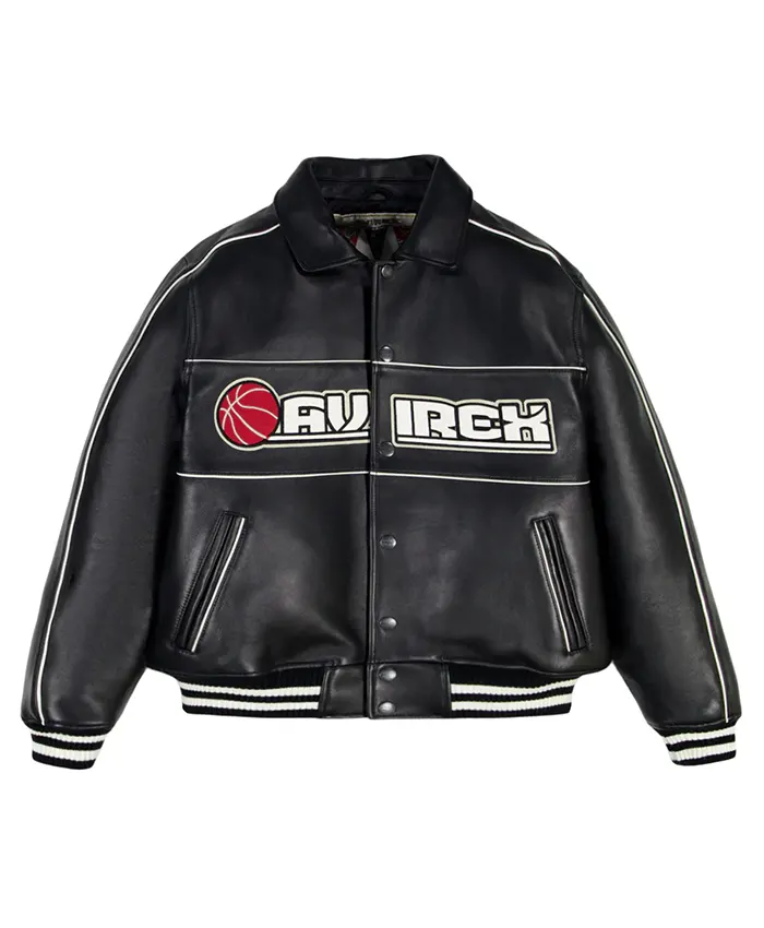 AVIREX Basketball Leather Jacket