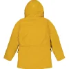 AVIREX Snorkel Fur Hooded Jacket Yellow Back