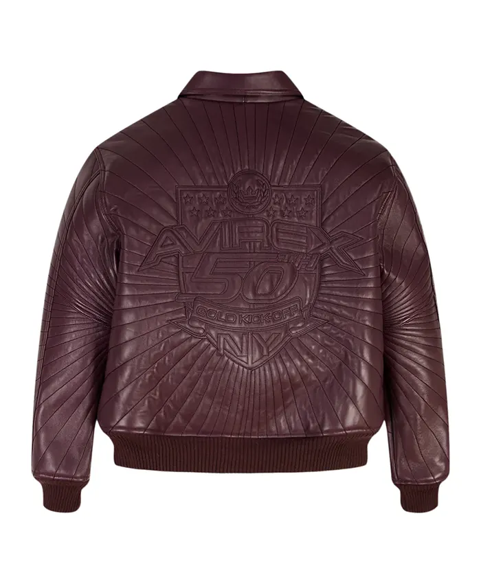 AVIREX Traputo Leather Jacket For Sale