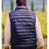 Adam San­dler Jay Kel­ly Blue Puffer Vest For Sale