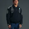 Adidas Mercedes F1 Black Jacket