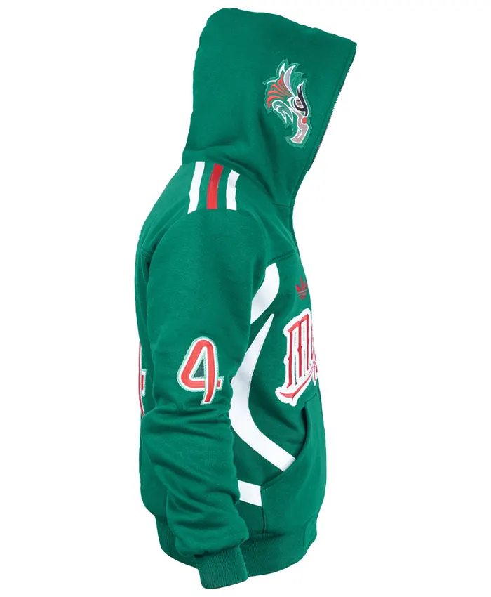 Adidas x Mexico FIFA World Cup Green Zip Up Hoodie