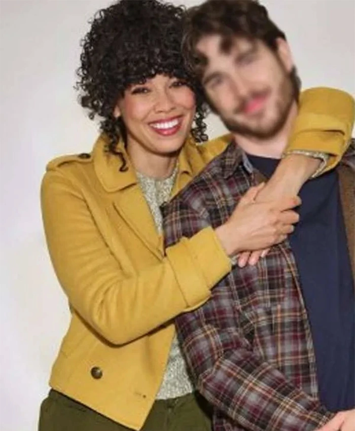 Alexis Zollicoffer Love in the Clouds Mustard Jacket For Sale