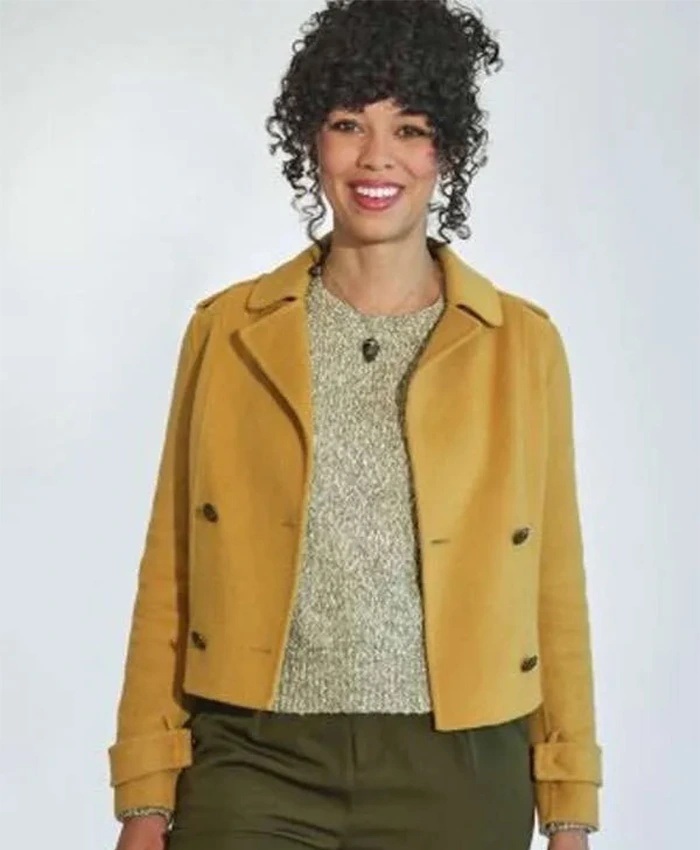 Alexis Zollicoffer Love in the Clouds Mustard Jacket