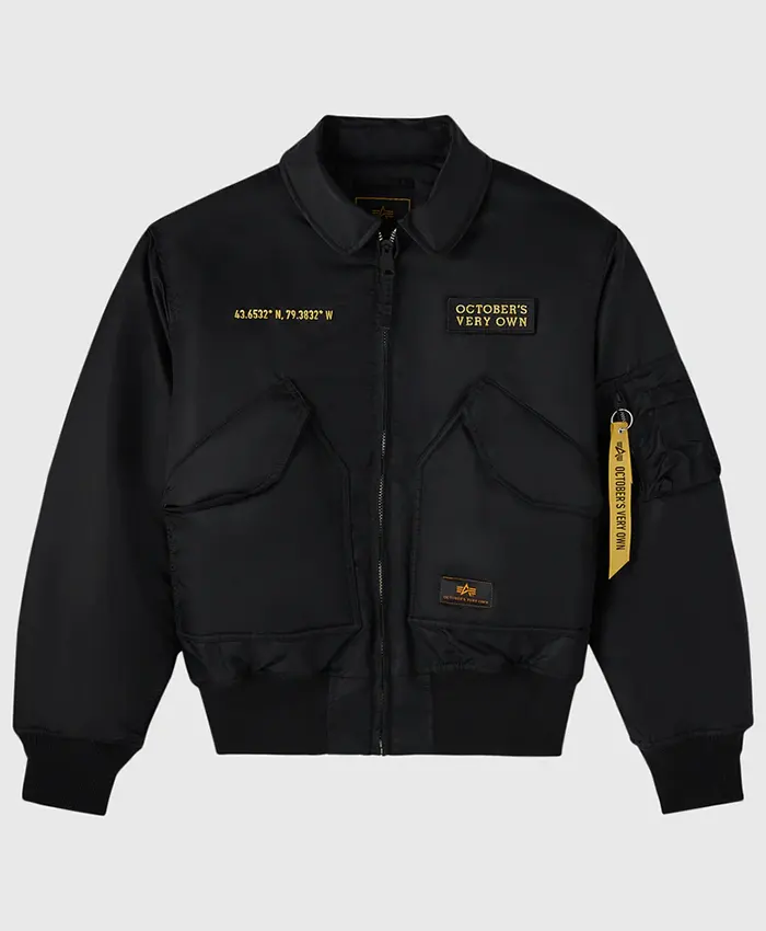 Alpha Industries CW 45 P Black Bomber Jacket