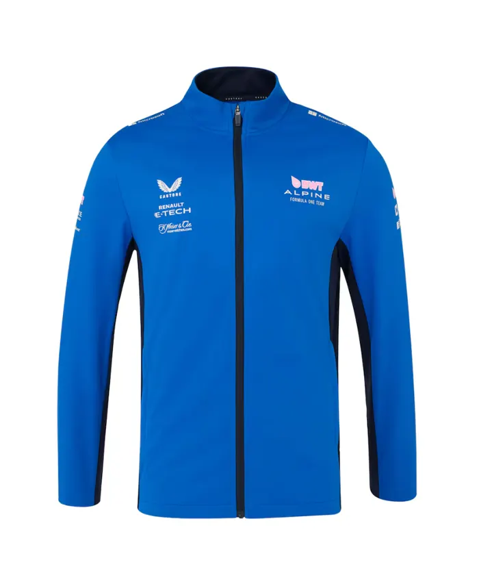 Alpine F1 Team Softshell Blue Jacket