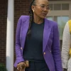 Amanda Wagner Will Trent S04 Purple Blazer