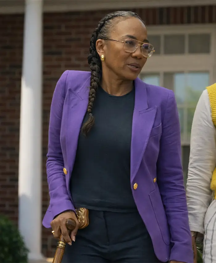 Amanda Wagner Will Trent S04 Purple Blazer